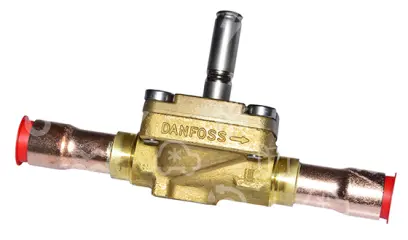 ventil solenoid Danfoss EVR 20 NO, pájecí 22 mm ODF, Kv 6,0